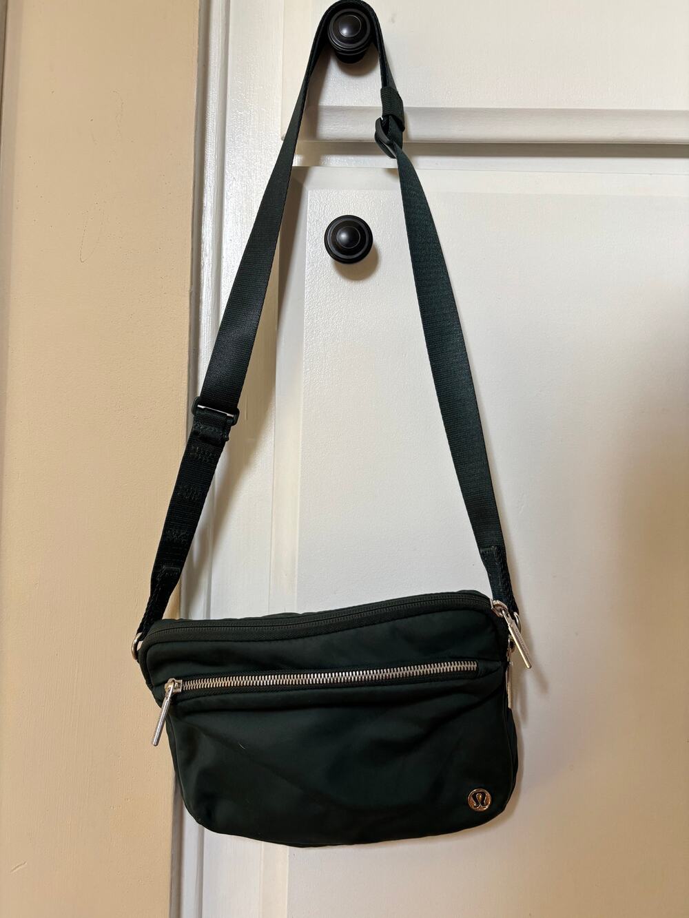 Lululemon City Adventurer Crossbody Bag 2.5L Dark Green Nylon